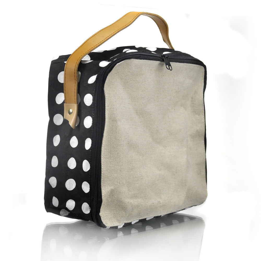 Polka Waterproof Cotton Bag