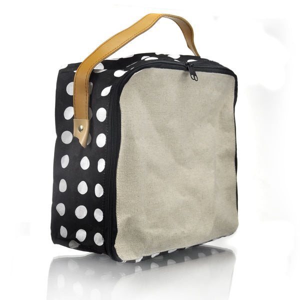 Polka Waterproof Cotton Bag