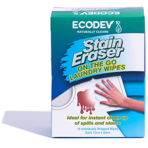 Stain Removal Wipes - Individual 10pc Pack